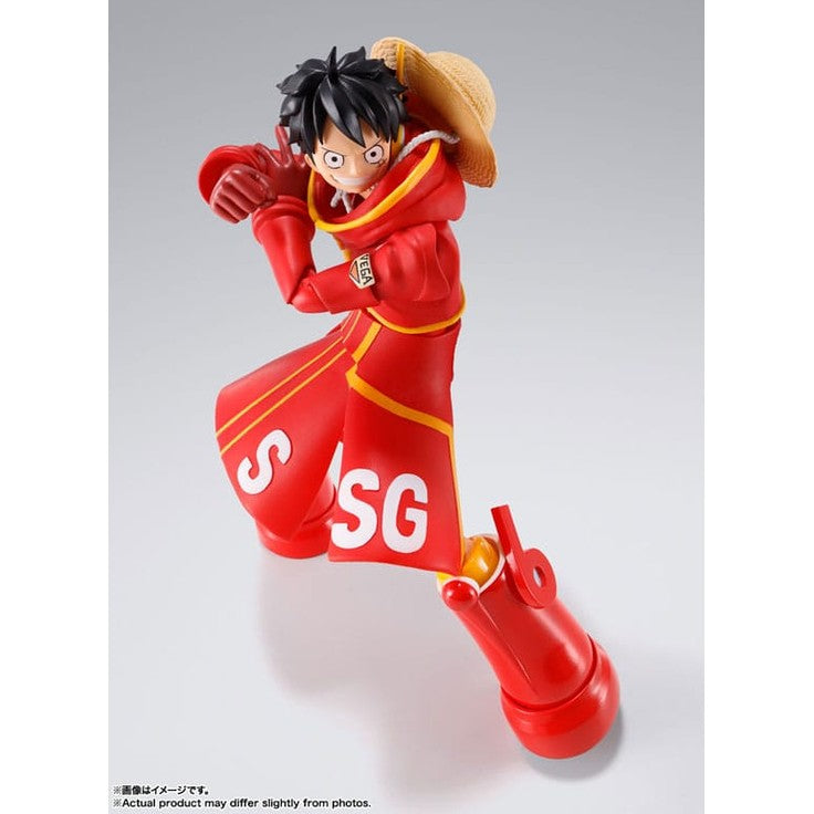 Monkey D. Ruffy / Future Island Egghead / S.H. Figuarts Actionfigur / 15 cm