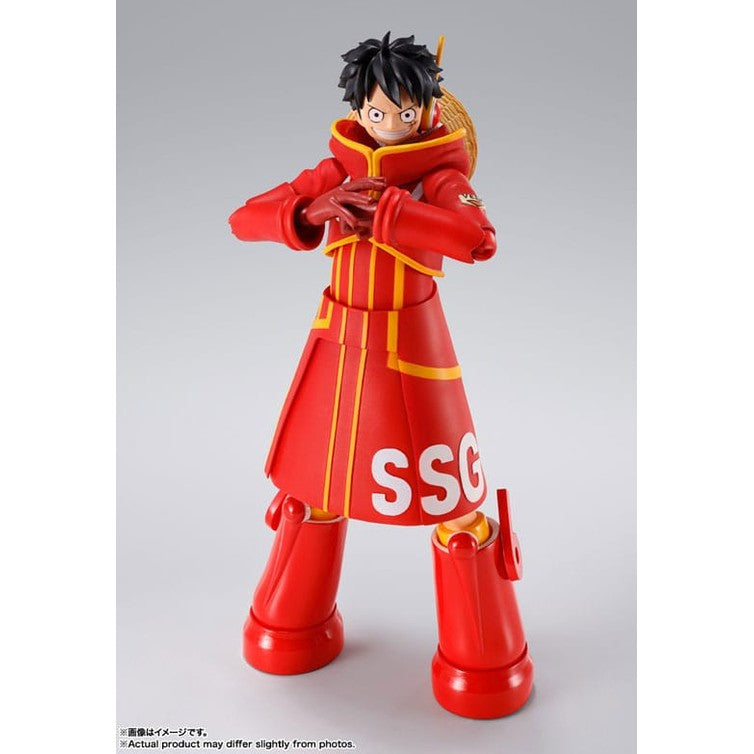 Monkey D. Ruffy / Future Island Egghead / S.H. Figuarts Actionfigur / 15 cm