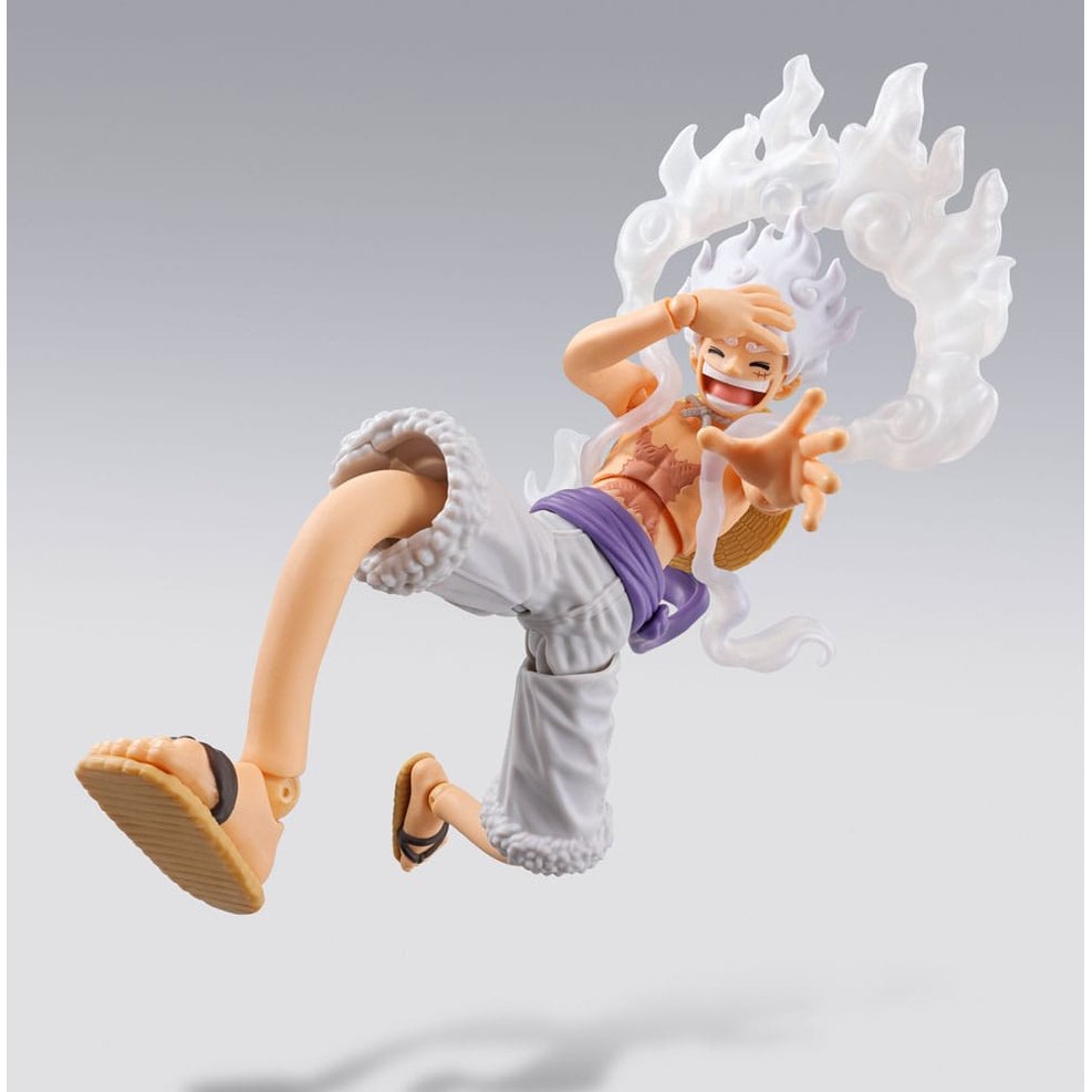 Monkey D. Ruffy / Gear 5 -Future Island Egghead- / S.H. Figuarts Actionfigur / 15 cm