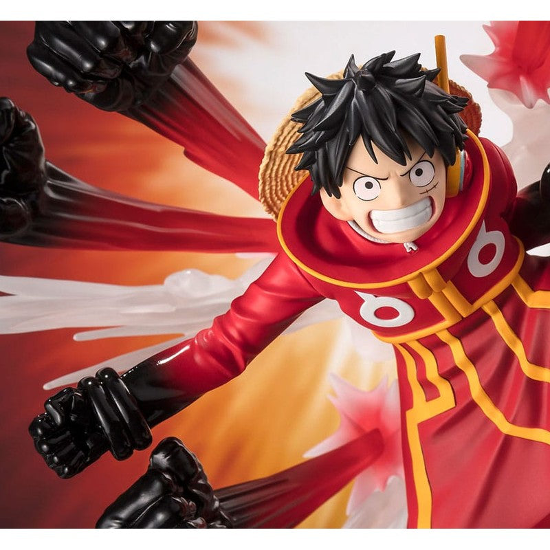 Monkey D. Ruffy - Gum Gum Hawk Gatling - FiguartsZERO Statue / Tamashii Nations / 19 cm