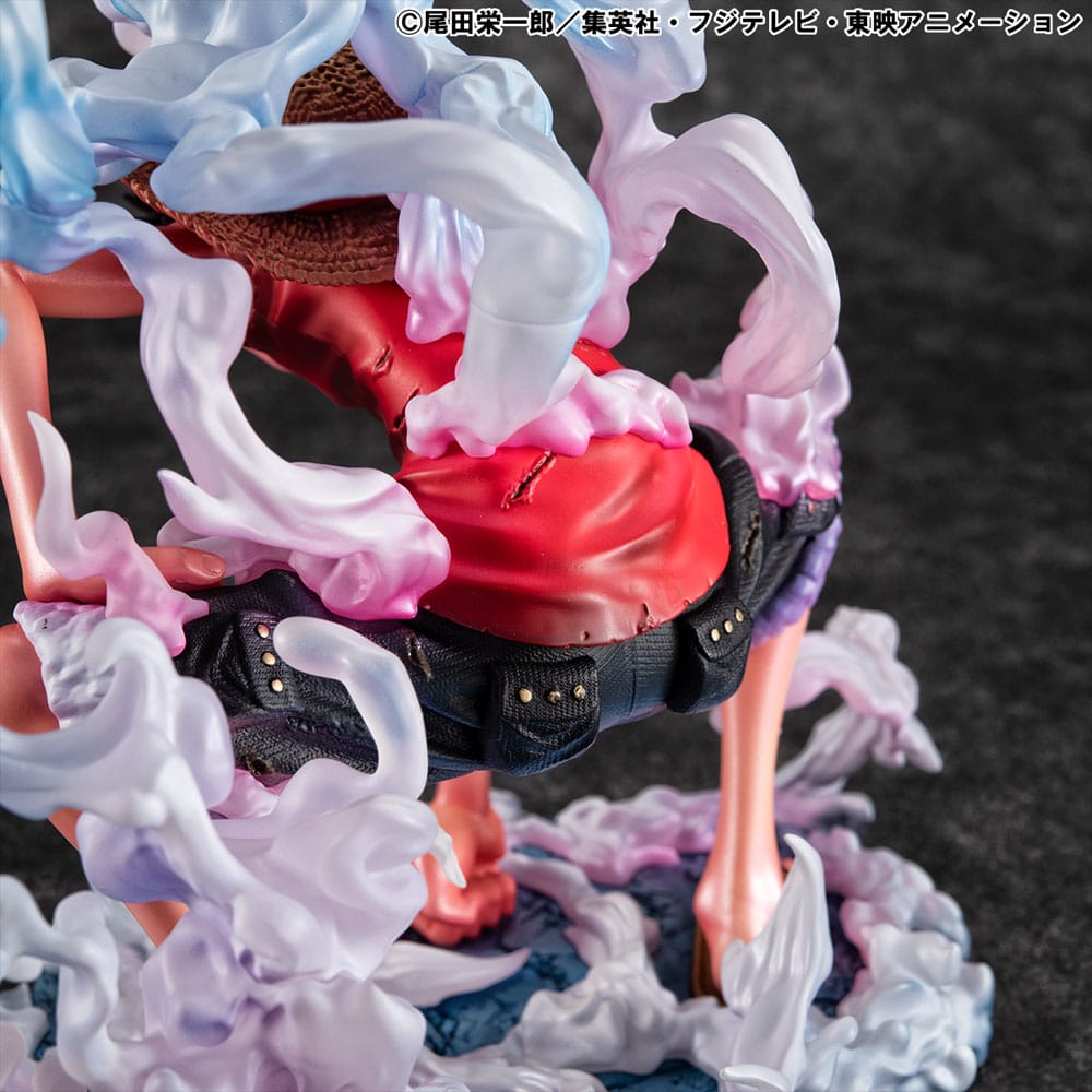 Monkey D. Ruffy PVC Statue / Gear 2 Limited Edition / One Piece / Megahouse P.O.P. / 19 cm