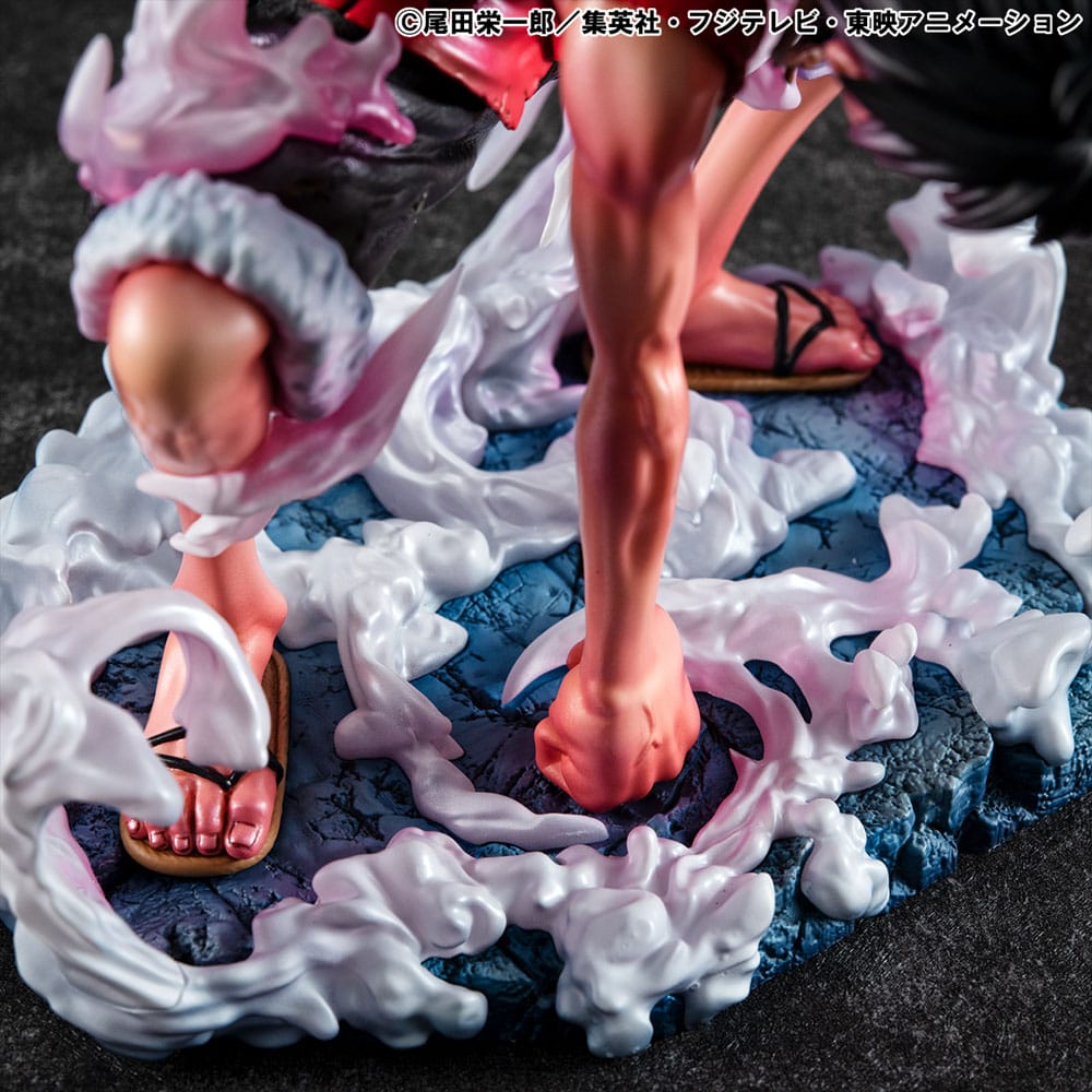 Monkey D. Ruffy PVC Statue / Gear 2 Limited Edition / One Piece / Megahouse P.O.P. / 19 cm