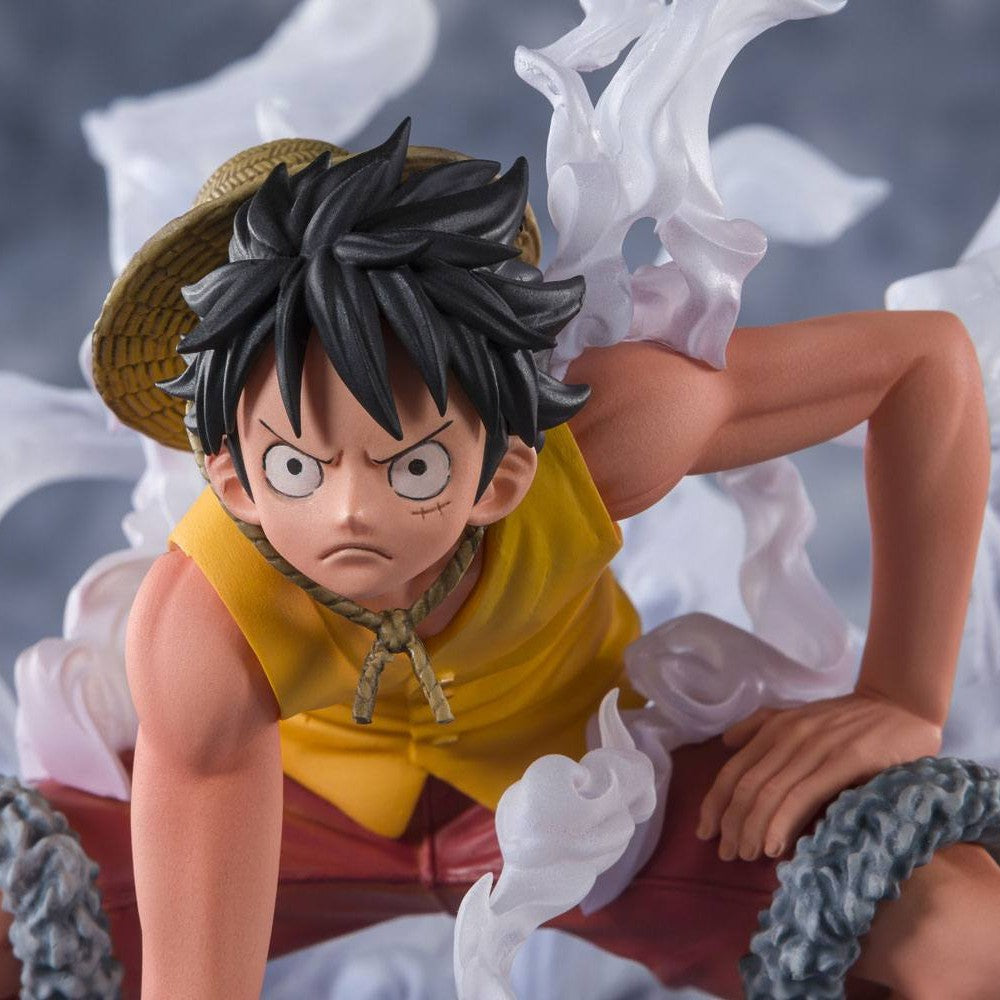 Monkey D. Ruffy - Summit Battle - FiguartsZERO Statue / One Piece / Tamashii Nations / 12 cm