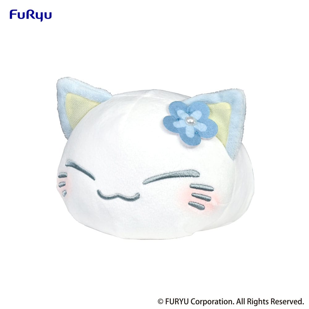 Nemuneko Cat Blue / Plüsch 18 cm