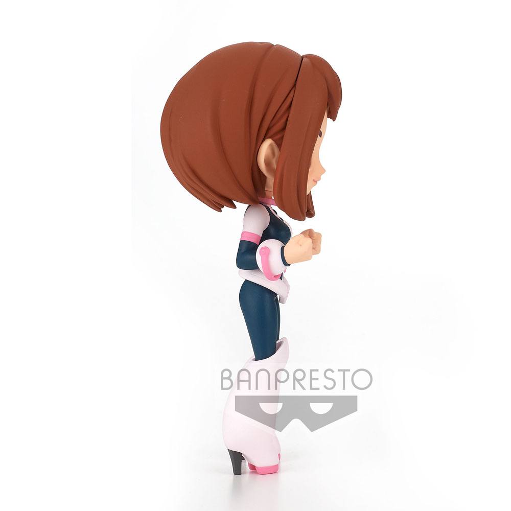 Ochaco Uraraka Q Posket Minifigur, 14 cm