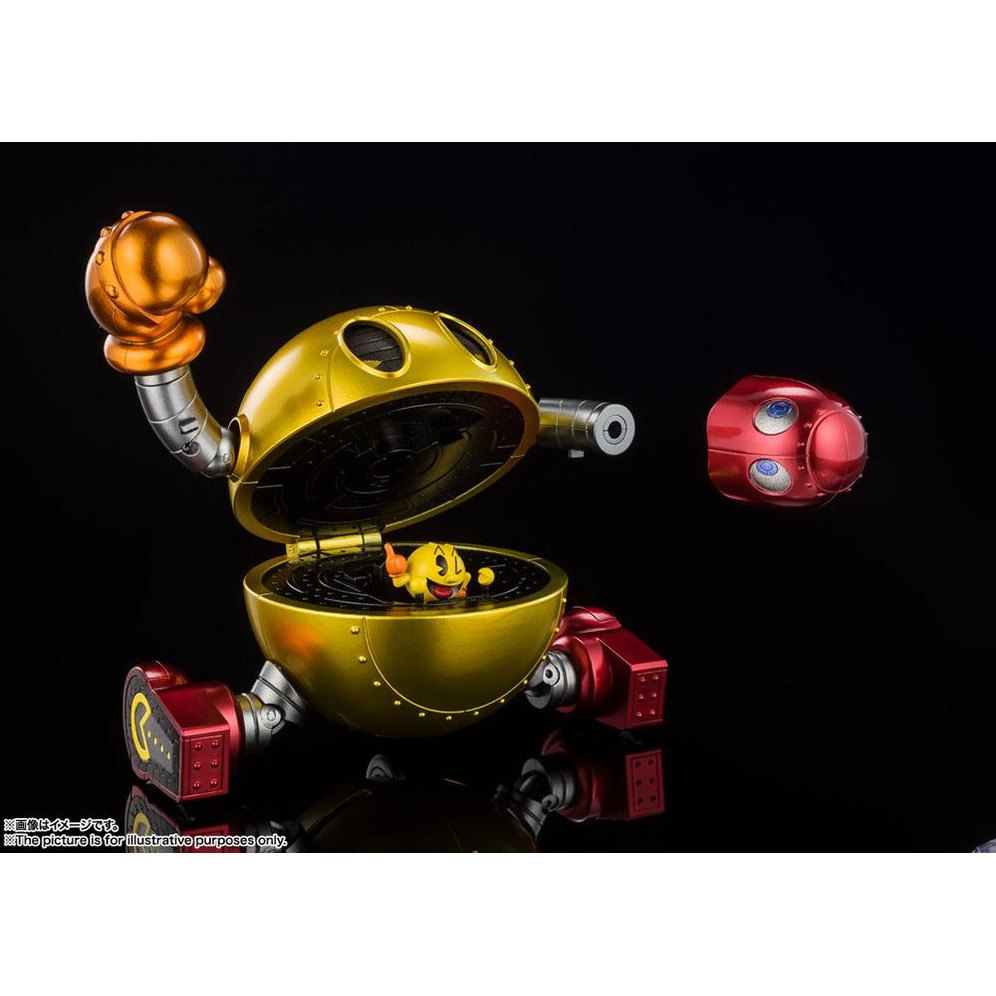 Pac-Man Chogokin Diecast Modell, 11 cm