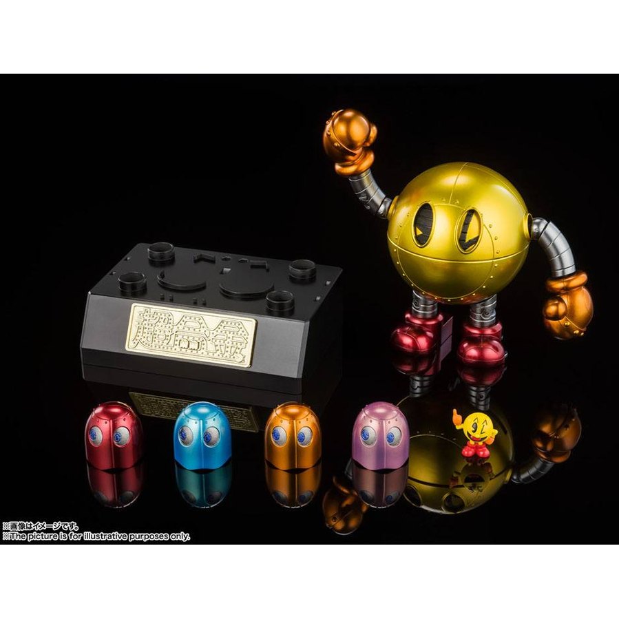 Pac-Man Chogokin Diecast Modell, 11 cm