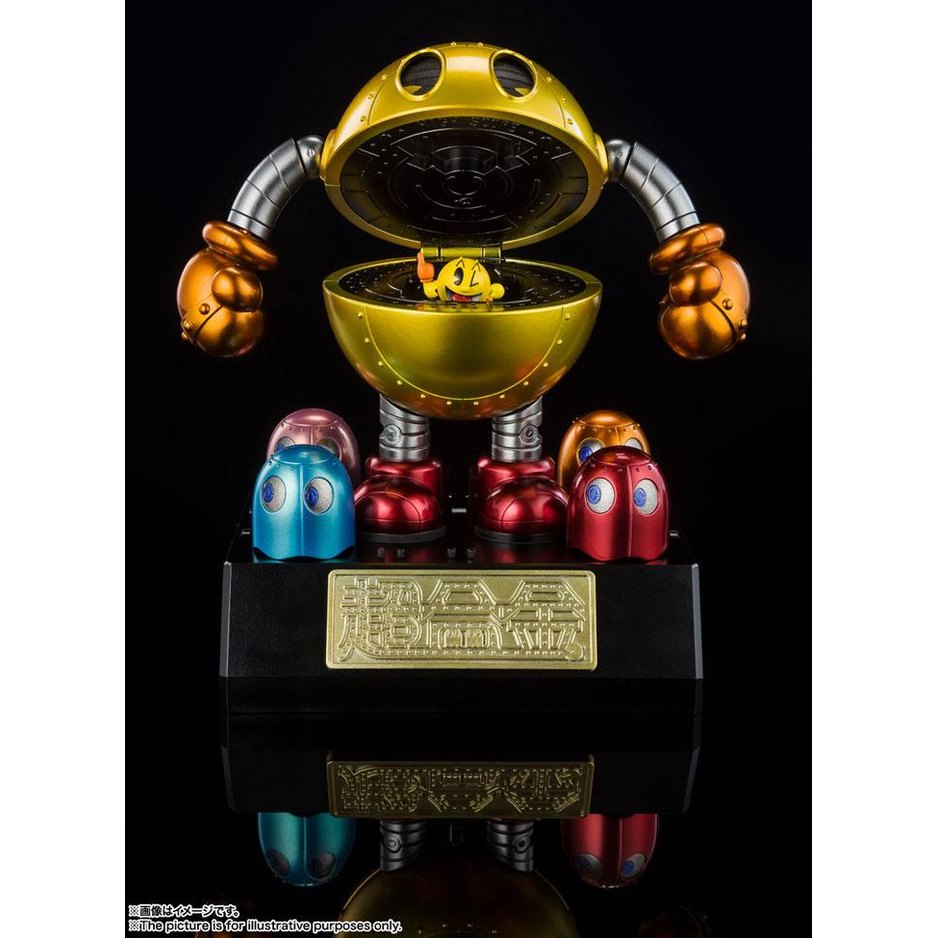 Pac-Man Chogokin Diecast Modell, 11 cm