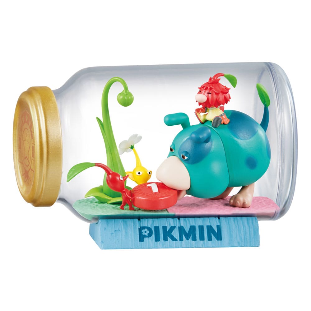 Pikmin Minifigur / Terrarium Collection 2 / Blind Box / Re-Ment / 6 cm