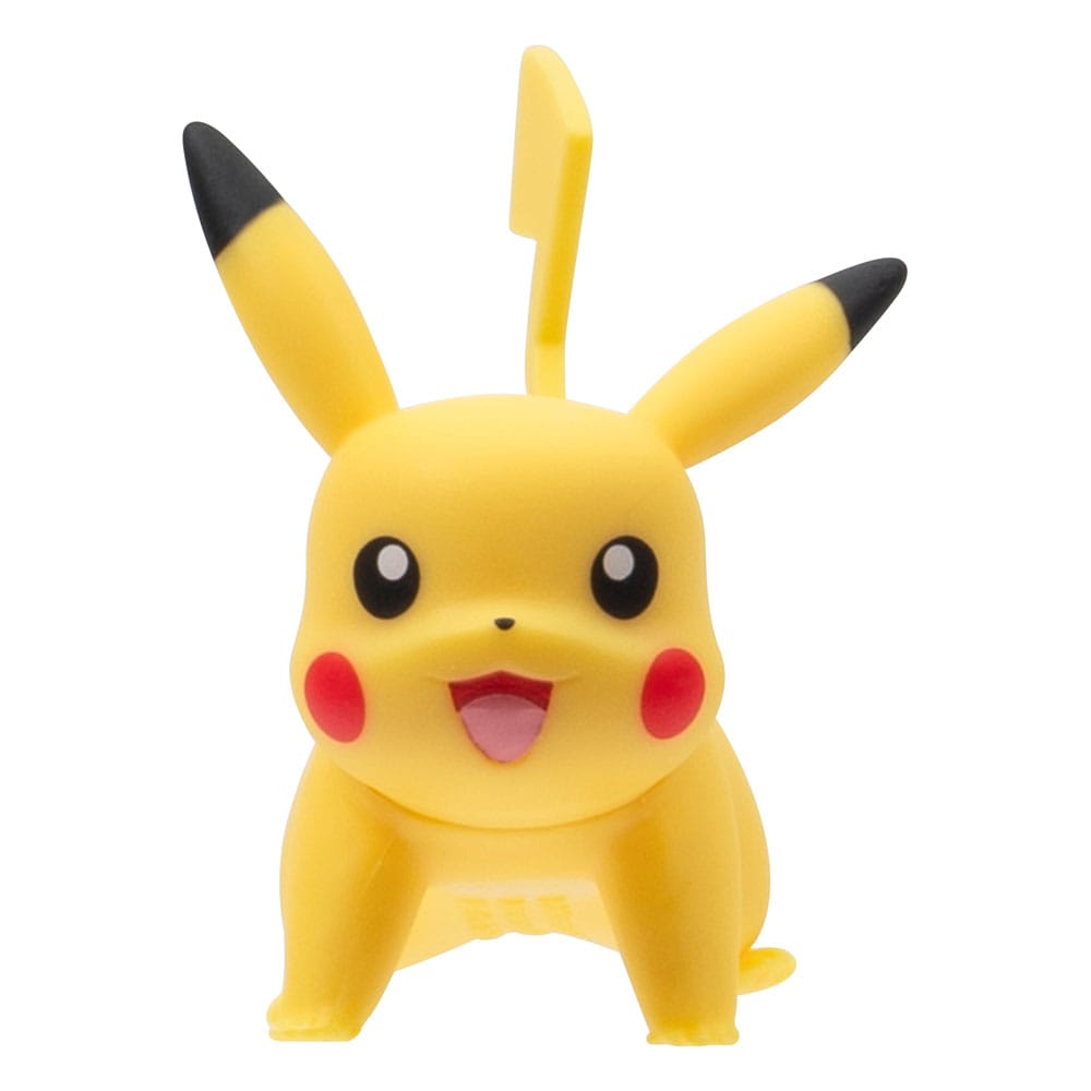 Pokémon Environment Set / Frühlingswald mit Raupy & Pikachu / Jazwares / 5 cm Figuren + 15 cm Display