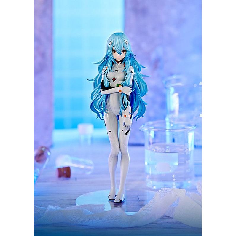 Rei Ayanami Long Hair Version Pop Up Parade Figur / 17 cm