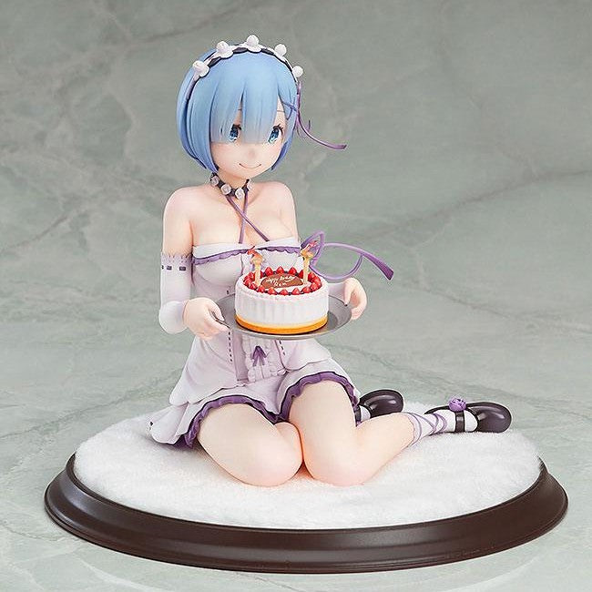 Rem Birthday Cake Statue / Kadokawa, 13 cm
