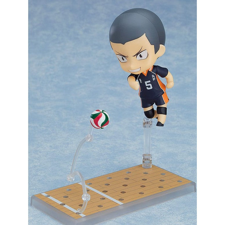 Ryunosuke Tanaka Nendoriod Actionfigur / Haikyu!! / 10 cm