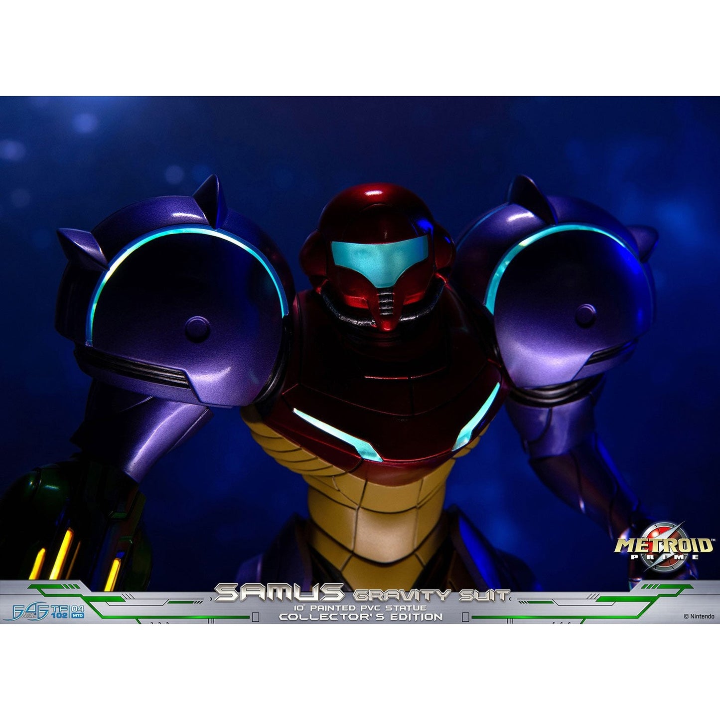 Samus Gravity Suit Statue / Collector's Edition / First 4 Figures / 25 cm