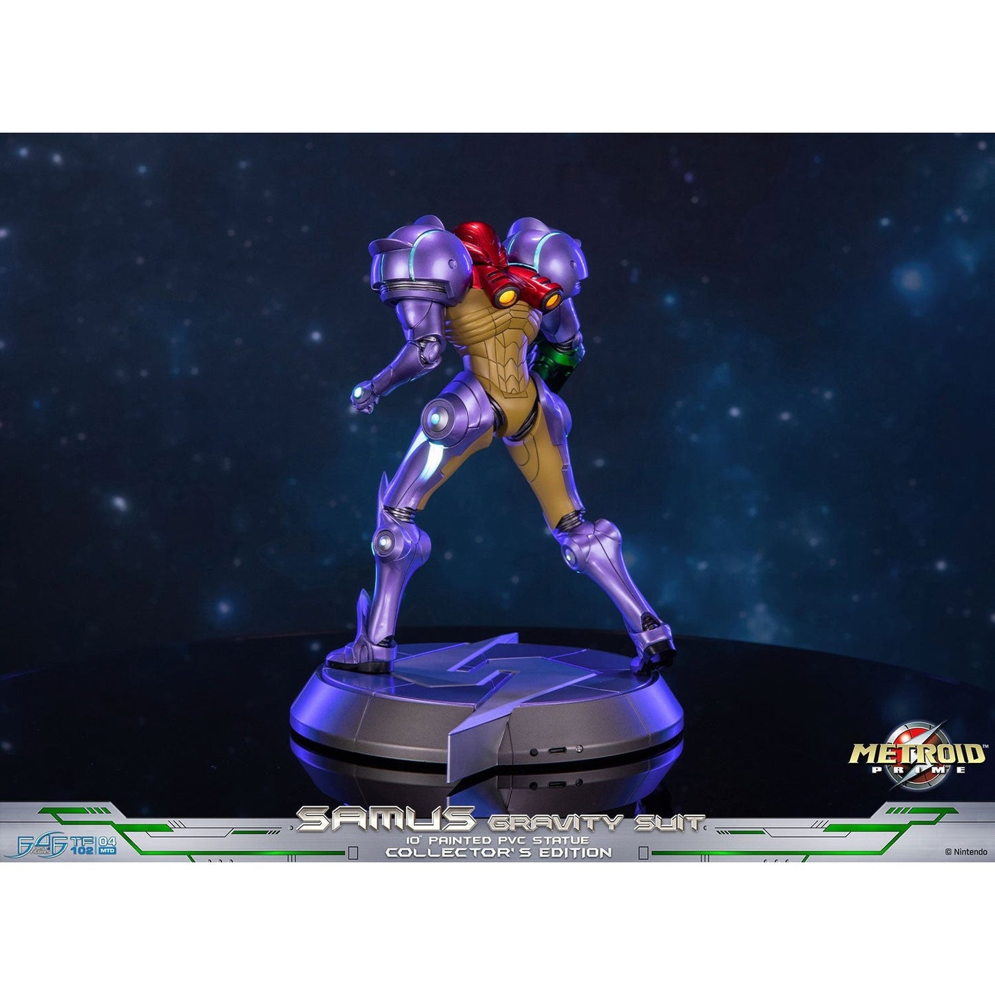 Samus Gravity Suit Statue / Collector's Edition / First 4 Figures / 25 cm