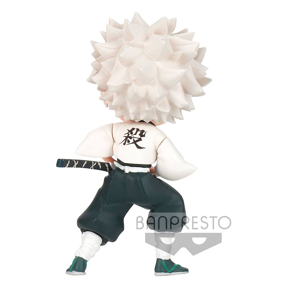 Sanemi Shinazugawa Q Posket Petit Minifigur, 7 cm