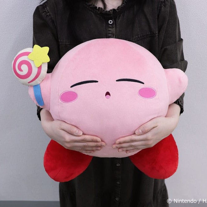 Schlafender Kirby Plüsch mit Zauberstab 38 cm