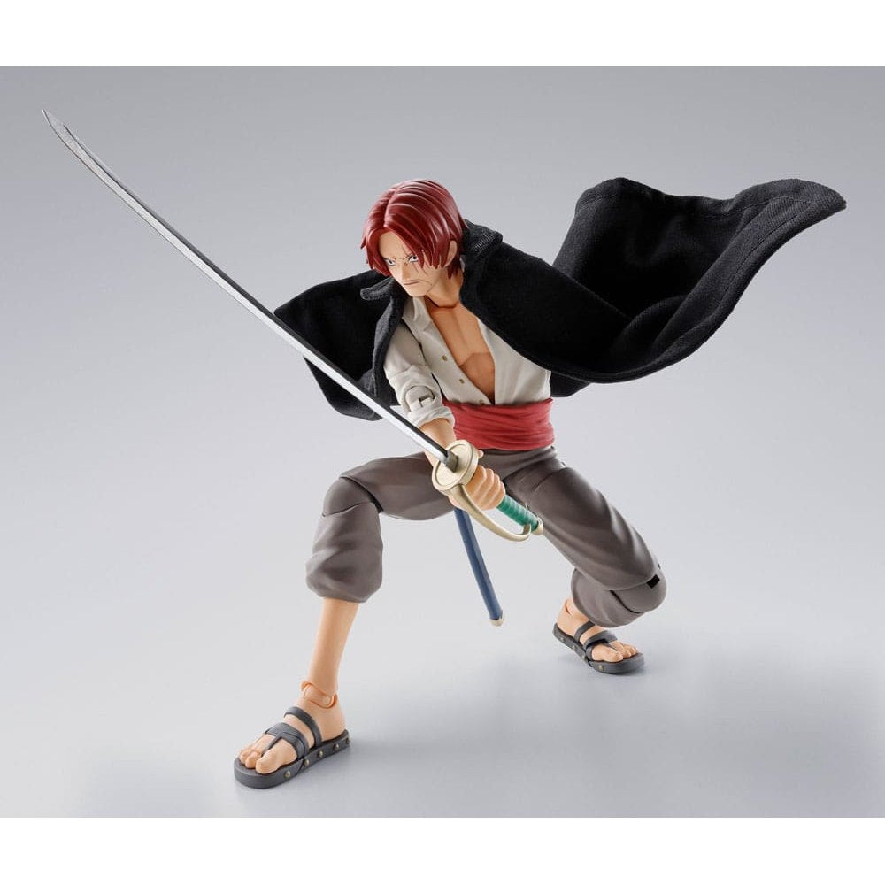 Shanks & Monkey D. Luffy Childhood Version / S.H. Figuarts Actionfigur / 14 & 8 cm