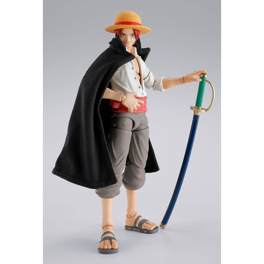Shanks & Monkey D. Luffy Childhood Version / S.H. Figuarts Actionfigur / 14 & 8 cm