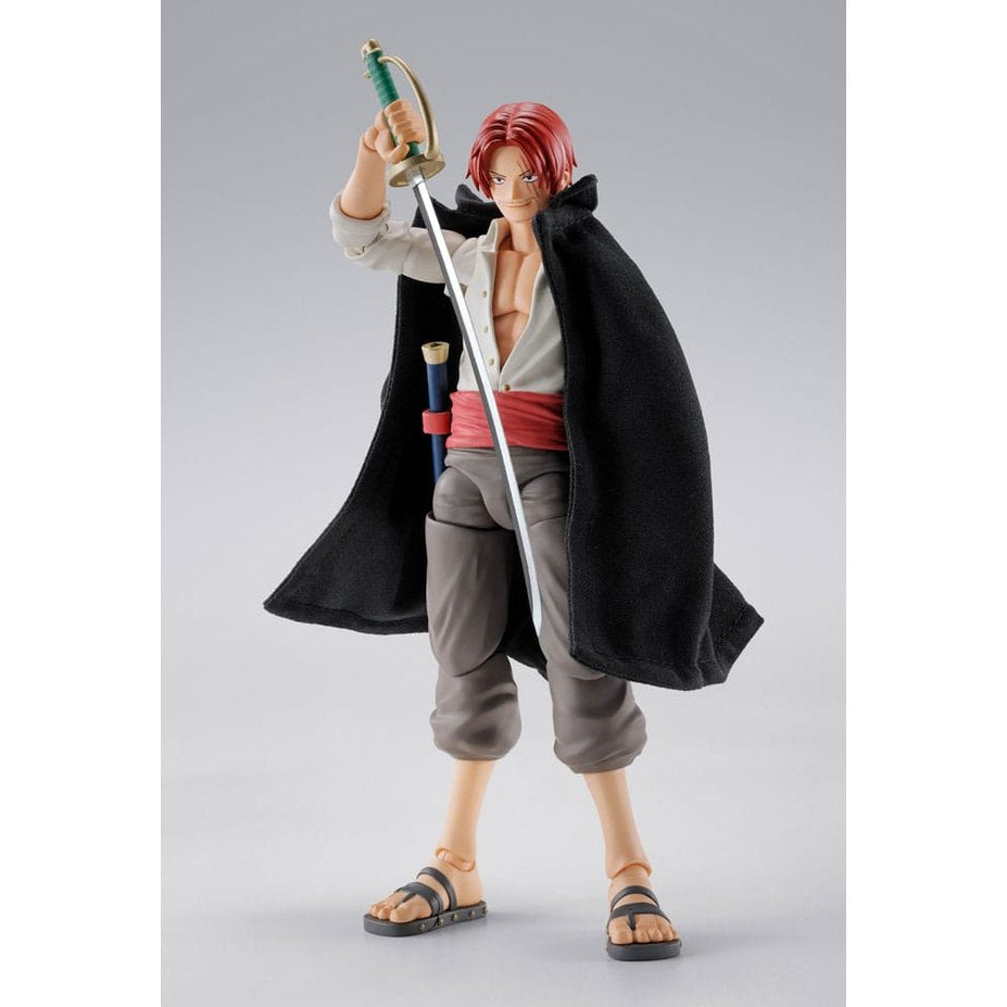 Shanks & Monkey D. Luffy Childhood Version / S.H. Figuarts Actionfigur / 14 & 8 cm