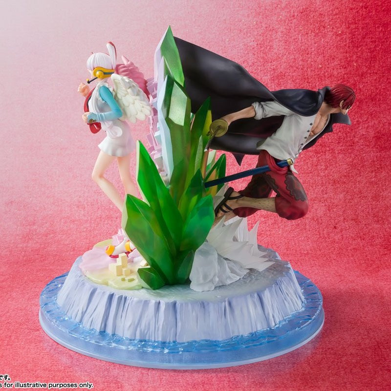 Shanks & Uta FiguartsZERO Statue / Tamashii Nations / 24 cm