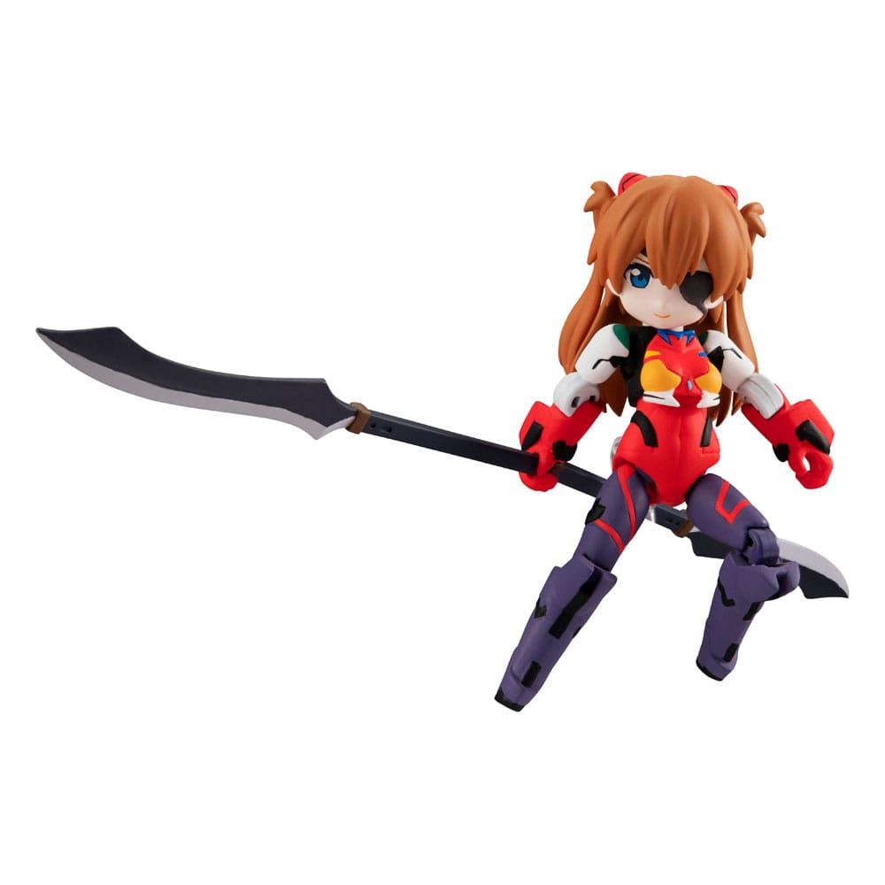 Shikinami Asuka Langley & Evangelion 2 Actionfiguren / Evangelion / Megahouse Desktop Army / 8–15 cm