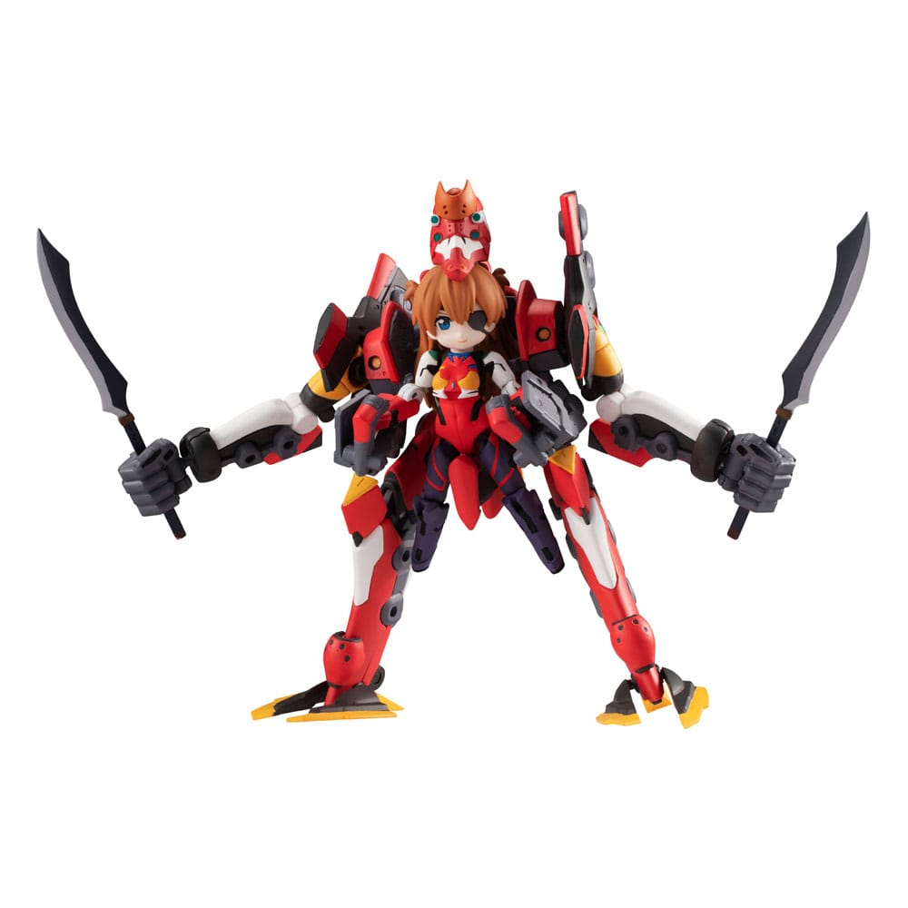 Shikinami Asuka Langley & Evangelion 2 Actionfiguren / Evangelion / Megahouse Desktop Army / 8–15 cm