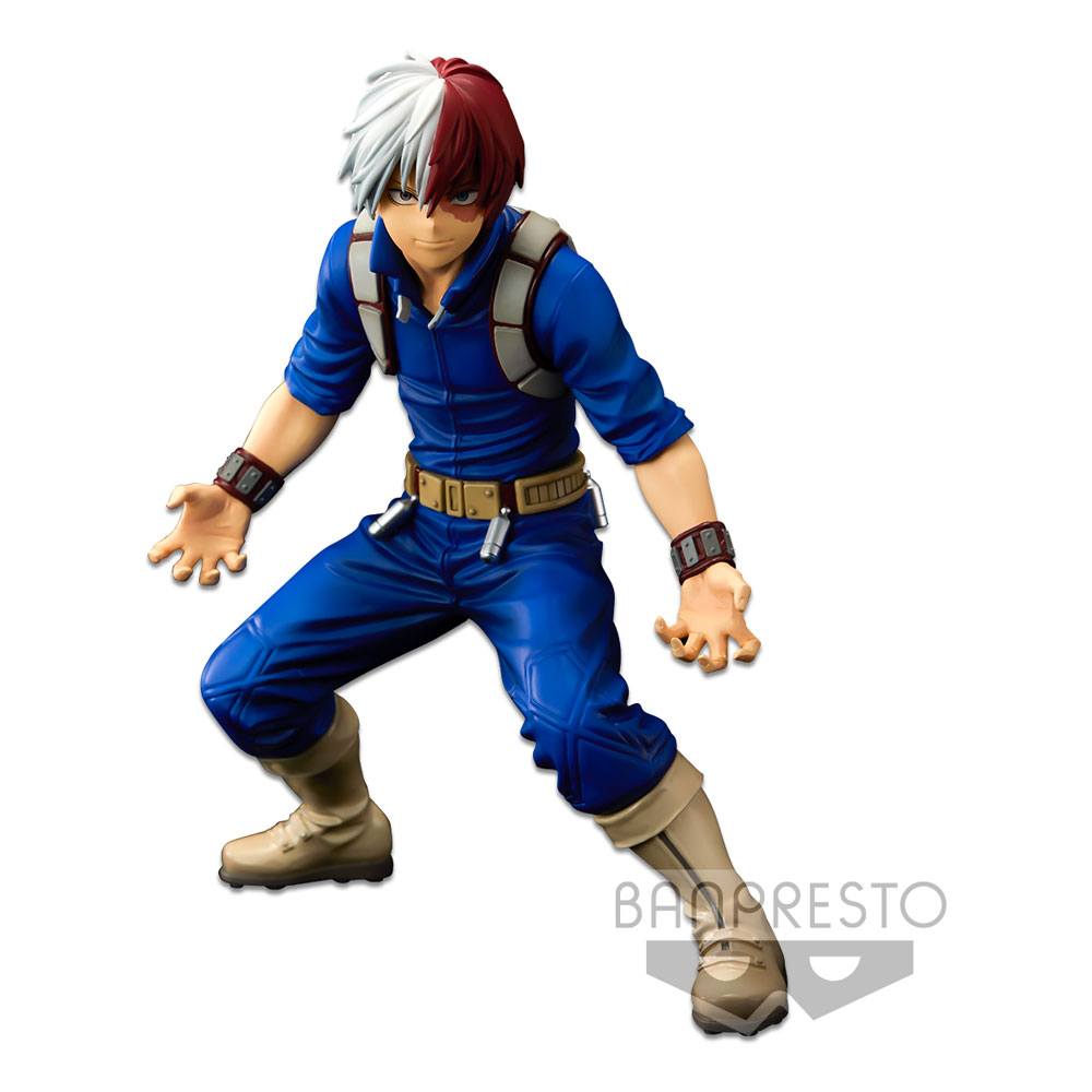 Shoto Todoroki Statue / Super Master Stars Piece / 21 cm