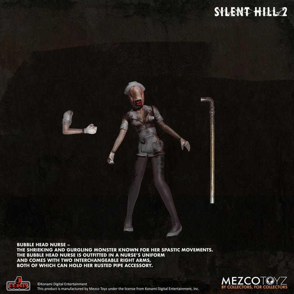 Silent Hill 2 5 Points Deluxe Figuren Set / Mezco Toys / 9 cm