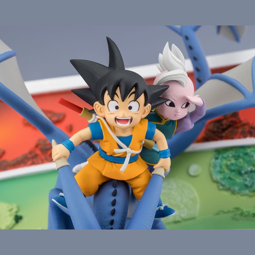 Son Goku mini & Supreme Kai mini - Welcome to the great Adventure! - FiguartsZERO Statue / Tamashii Nations / 23 cm