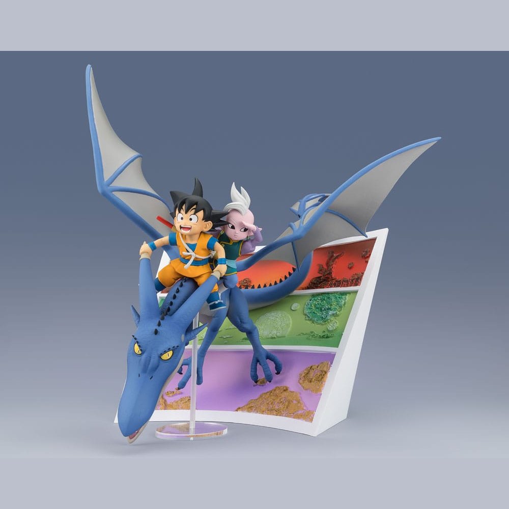 Son Goku mini & Supreme Kai mini - Welcome to the great Adventure! - FiguartsZERO Statue / Tamashii Nations / 23 cm