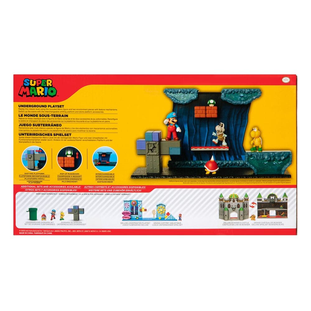 Super Mario Minifiguren Spielset Underground / Jakks Pacific
