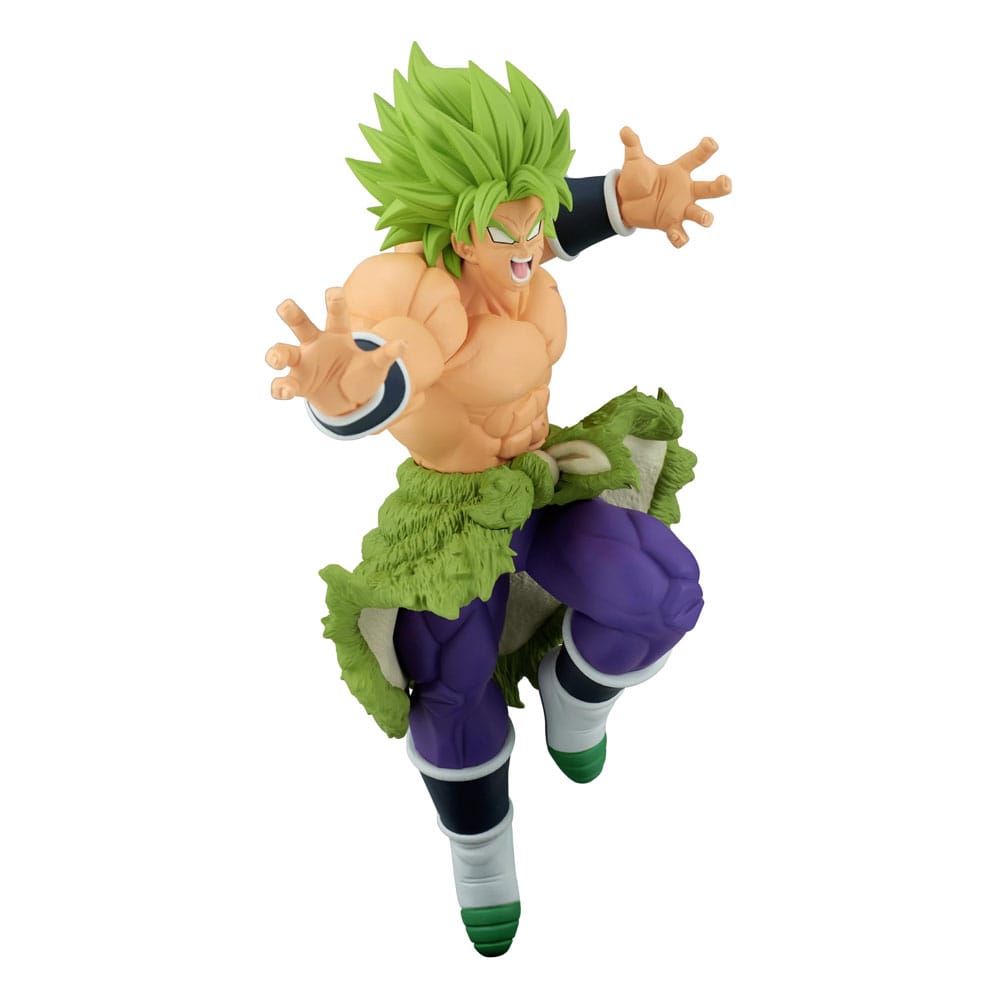 Super Saiyan Broly Figure Statue / Dragon Ball Super / Match Makers / Banpresto / 19 cm