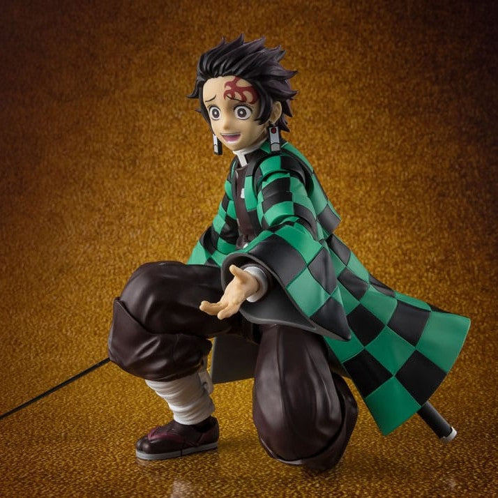 Tanjiro Kamado / Demon Slayer: Kimetsu no Yaiba / S.H. Figuarts Actionfigur / 14 cm
