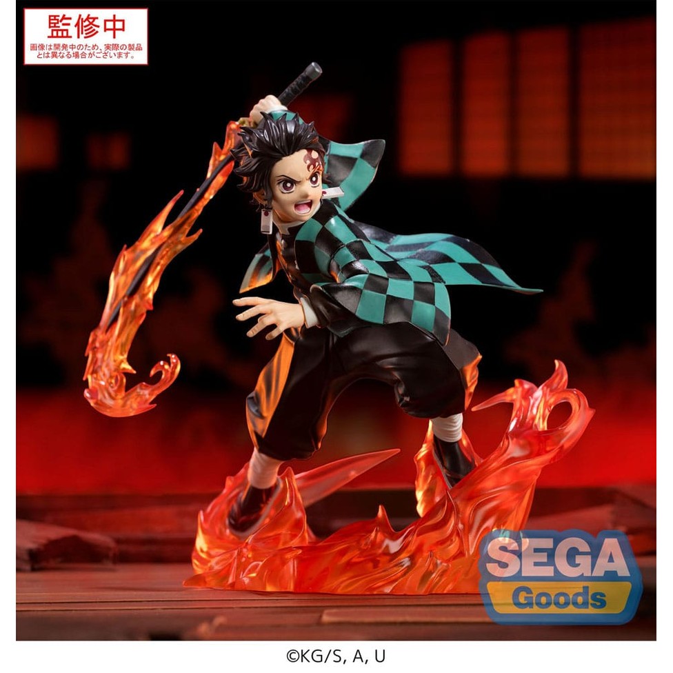 Tanjiro Kamado PVC Statue / Demon Slayer: Kimetsu no Yaiba / aus Segas Xross Link Reihe / 15 cm