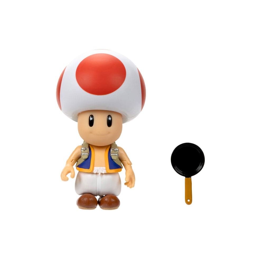Toad Actionfigur / Super Mario Bros. Movie / 13 cm