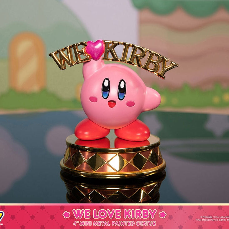 We love Kirby Statue / First 4 Figures / 10 cm