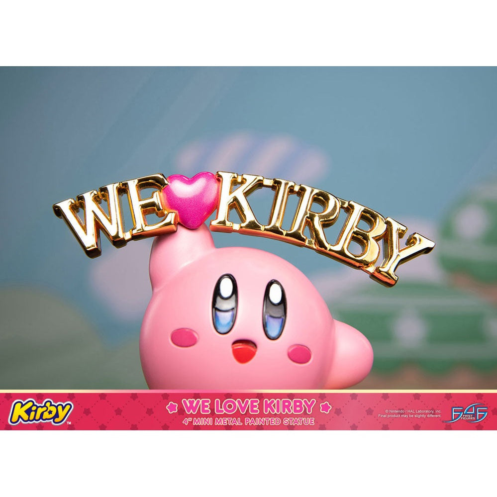 We love Kirby Statue / First 4 Figures / 10 cm