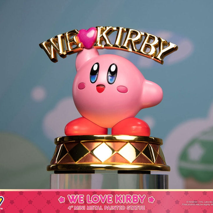 We love Kirby Statue / First 4 Figures / 10 cm