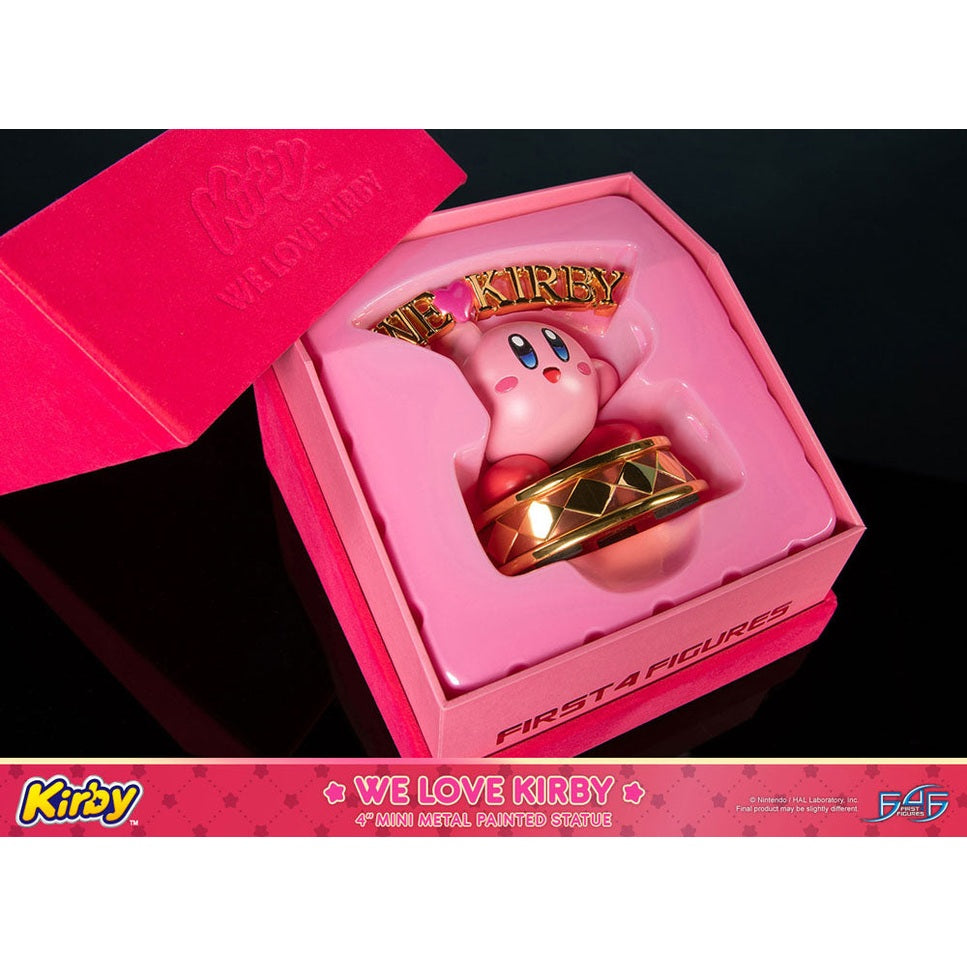 We love Kirby Statue / First 4 Figures / 10 cm