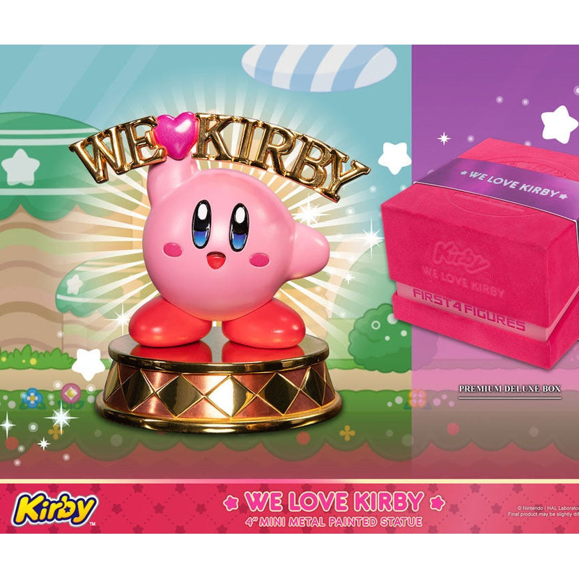 We love Kirby Statue / First 4 Figures / 10 cm