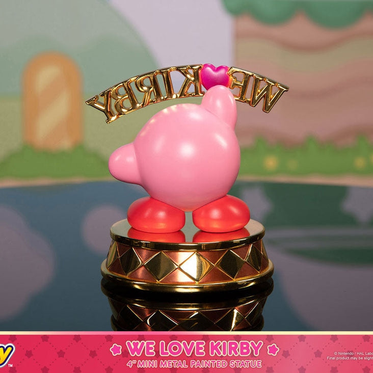 We love Kirby Statue / First 4 Figures / 10 cm