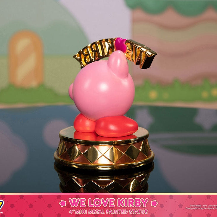 We love Kirby Statue / First 4 Figures / 10 cm