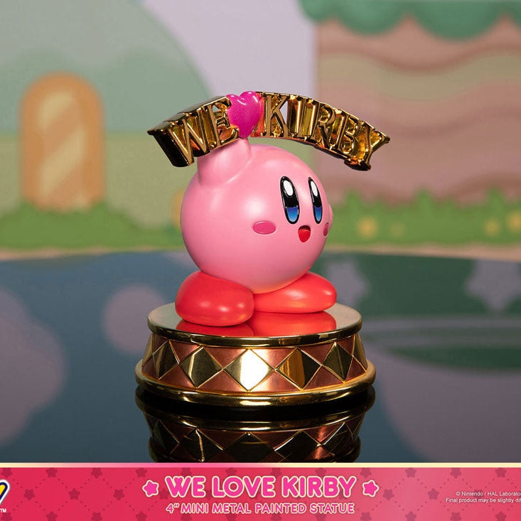 We love Kirby Statue / First 4 Figures / 10 cm