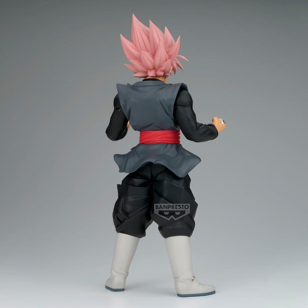 Goku Black PVC Statue / Super Saiyan Rosé / Dragon Ball Super / Banpresto Grandista / 28 cm
