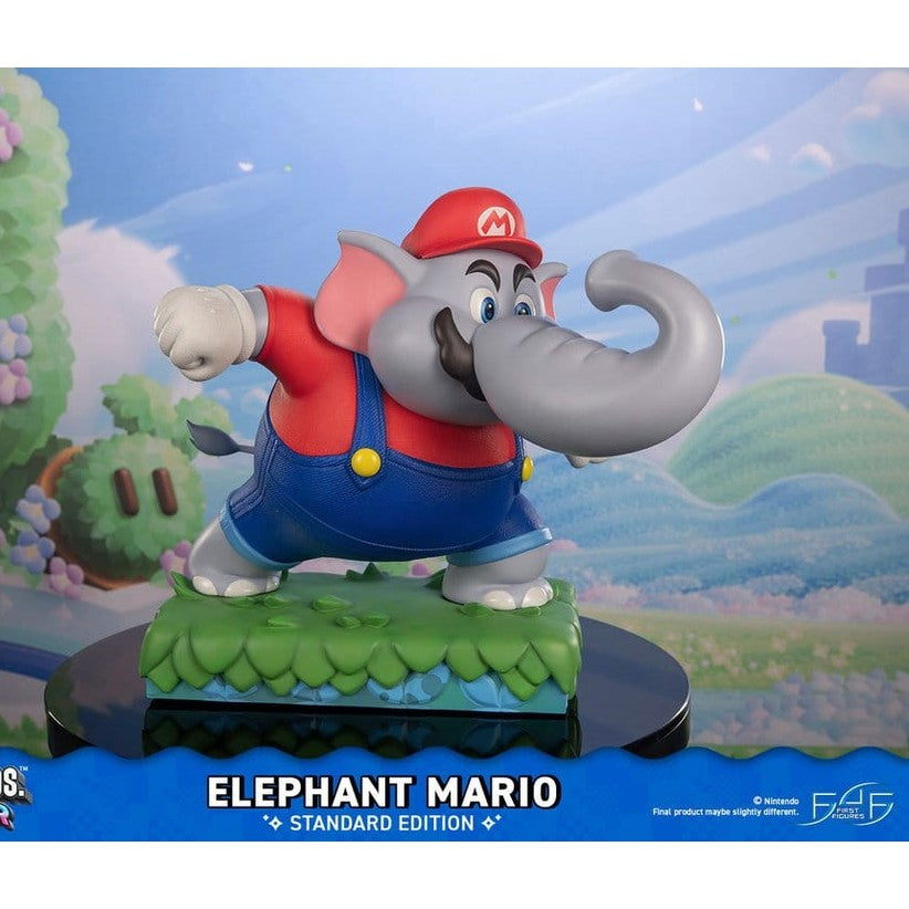 Elephant Mario Resin Statue / Standard Edition / Super Mario Bros. Wonder / First 4 Figures / 43 cm