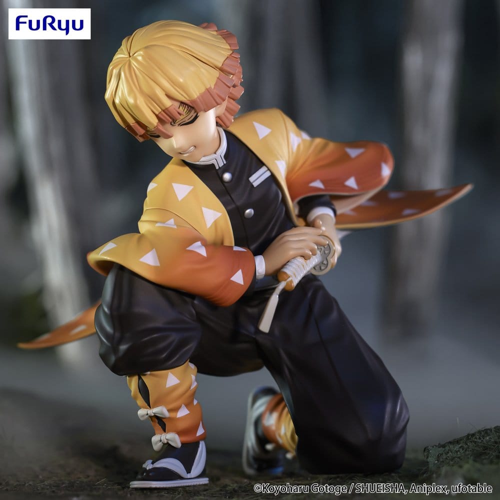 Agatsuma Zenitsu Noodle Stopper Figur / Demon Slayer: Kimetsu no Yaiba / FuRyu / 10 cm