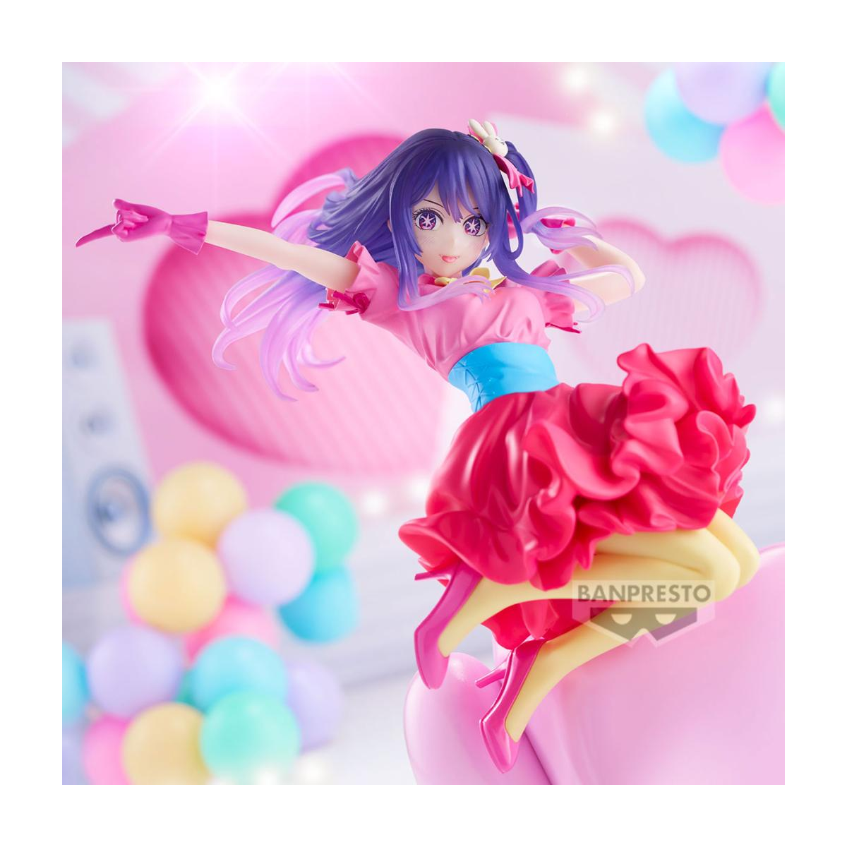 Ai PVC Statue / Poppin Heart Ver. / Oshi no Ko / Banpresto ESPRESTO / 20 cm
