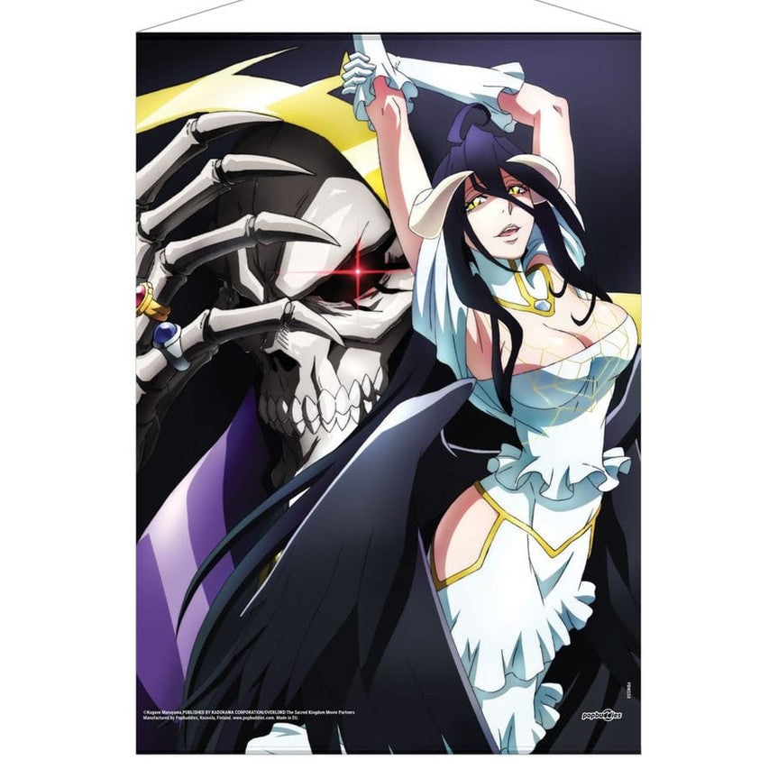 Ainz Ooal Gown & Albedo Wandrolle / Overlord / POPbuddies / 50 x 70 cm