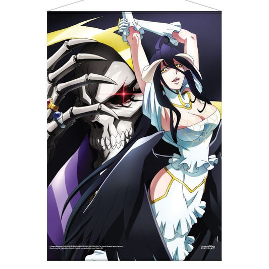 Ainz Ooal Gown & Albedo Wandrolle / Overlord / POPbuddies / 50 x 70 cm